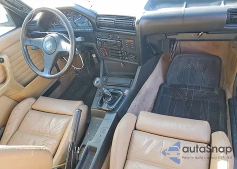 1989 BMW 325 I z USA, uszkodzony, nr VIN WBAAA1306K4143496